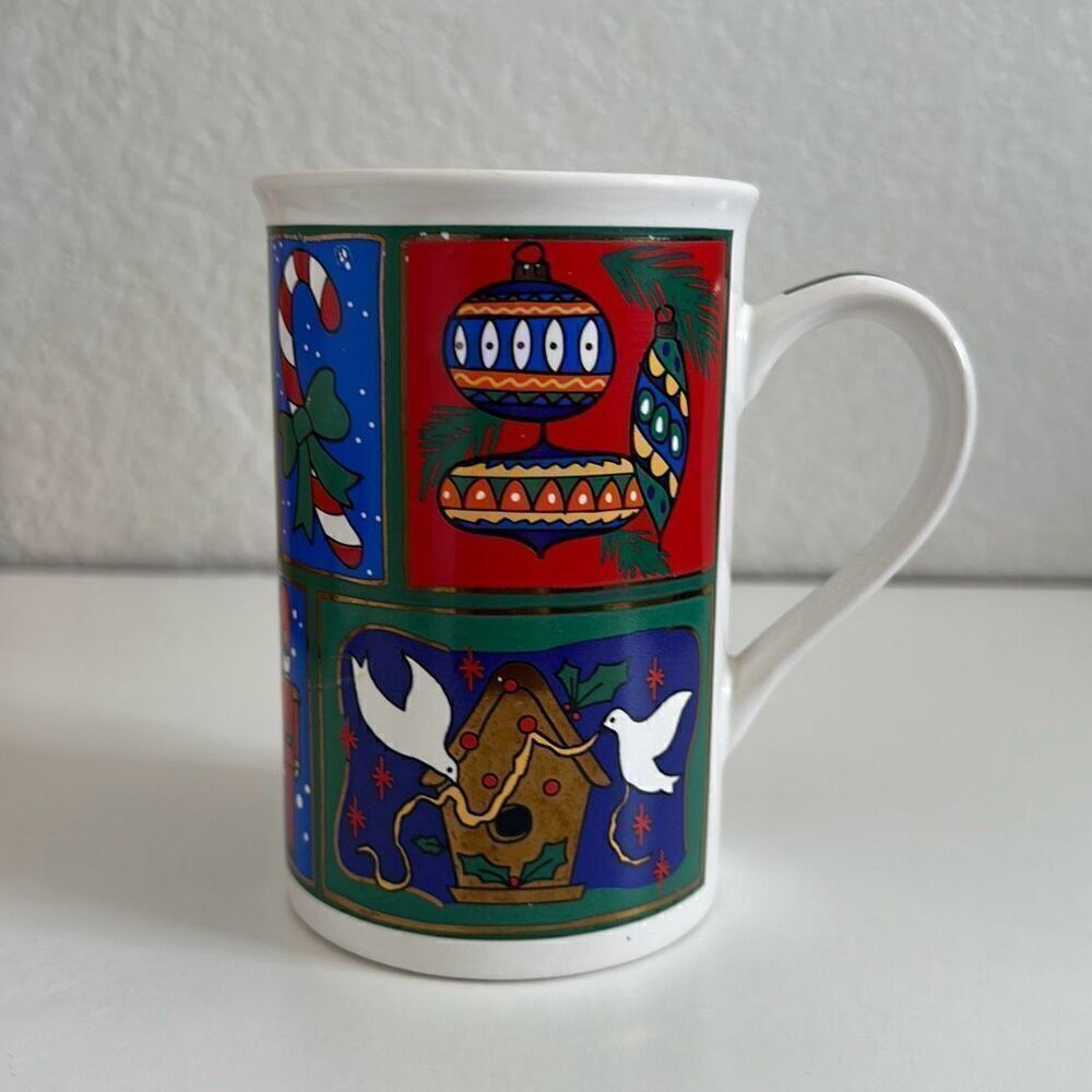 1997 Limited Edition Fine works Christmas mug ( small chip)